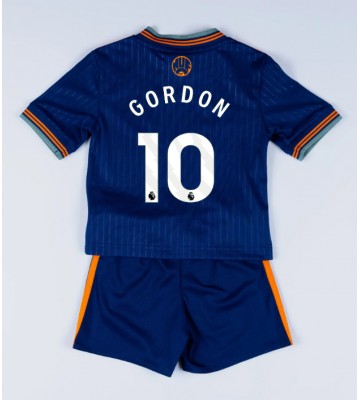 Newcastle United Anthony Gordon #10 Tredjetrøje Børn 2025-26 Kortærmet (+ Korte bukser)